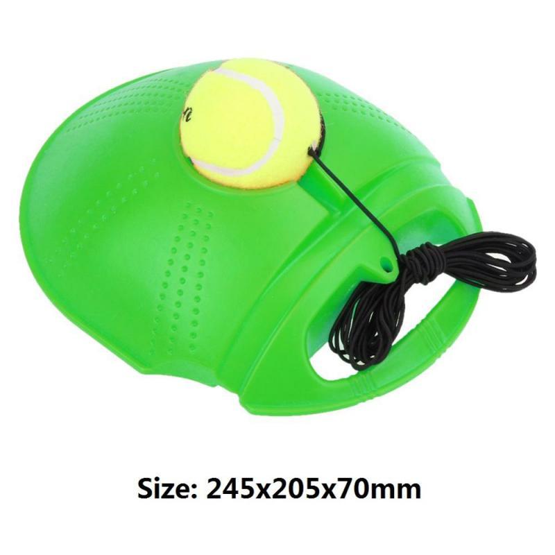 Solo Tennis Trainer With Balls Rebound Practice Training Exercise Fitness