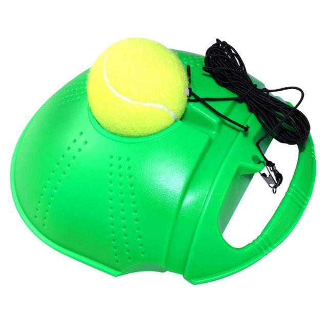 Solo Tennis Trainer With Balls Rebound Practice Training Exercise Fitness