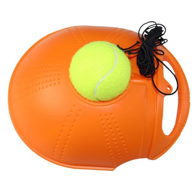 Solo Tennis Trainer With Balls Rebound Practice Training Exercise Fitness