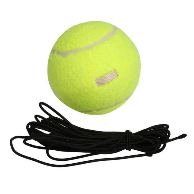 Solo Tennis Trainer With Balls Rebound Practice Training Exercise Fitness