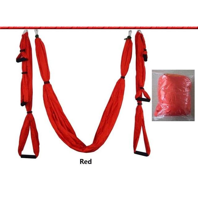 Anti Gravity Aerial Yoga Hammock Hanging Belt Swing Trapeze Gym Fitness Exercises