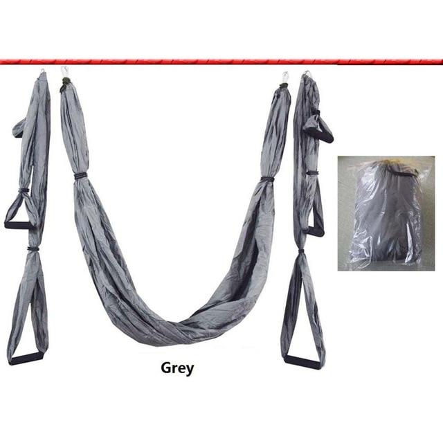 Anti Gravity Aerial Yoga Hammock Hanging Belt Swing Trapeze Gym Fitness Exercises