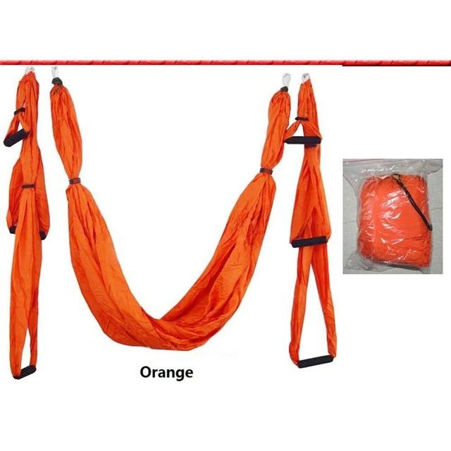 Anti Gravity Aerial Yoga Hammock Hanging Belt Swing Trapeze Gym Fitness Exercises
