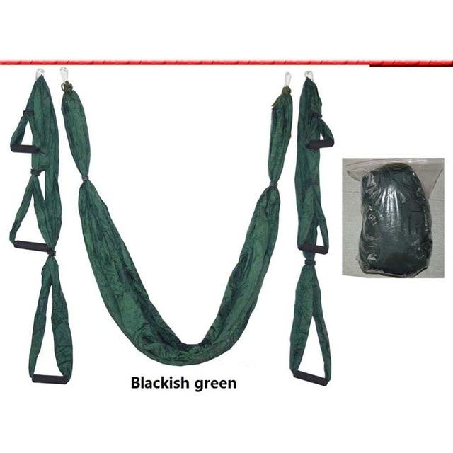Anti Gravity Aerial Yoga Hammock Hanging Belt Swing Trapeze Gym Fitness Exercises