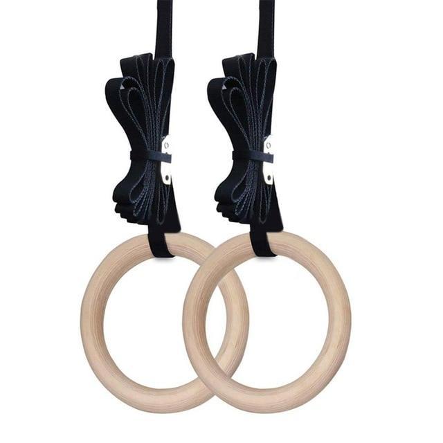 32Mm Gymnastics Training Rings Crossfit Exercise Equipment Fitness