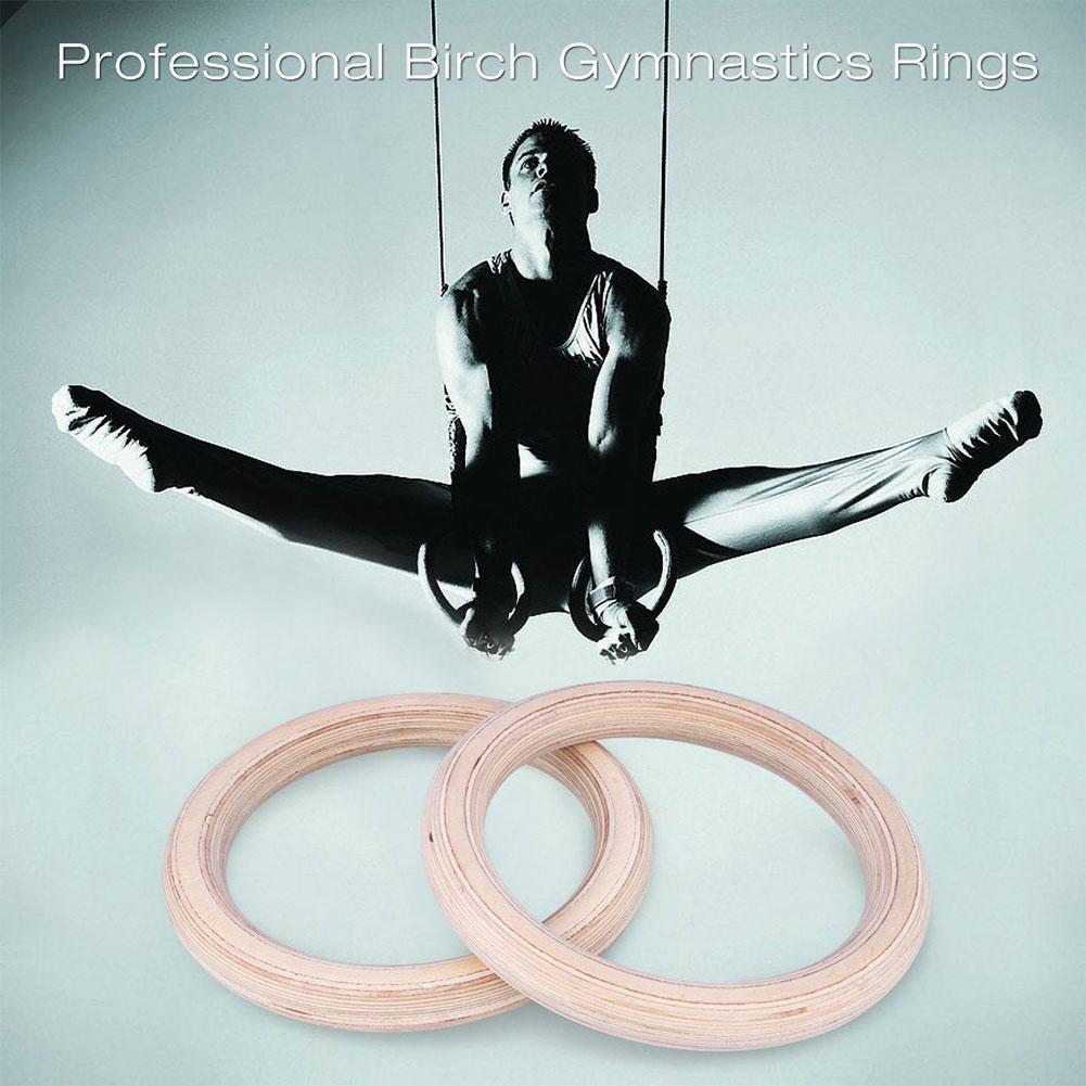32Mm Gymnastics Training Rings Crossfit Exercise Equipment Fitness