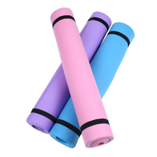 4Mm Pilates Yoga Mat Non Slip Exercise Pad Gym Fitness