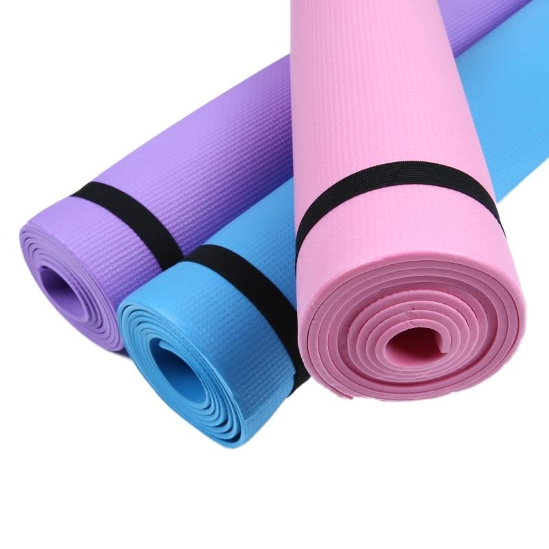 4Mm Pilates Yoga Mat Non Slip Exercise Pad Gym Fitness