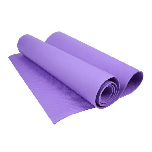 4Mm Pilates Yoga Mat Non Slip Exercise Pad Gym Fitness