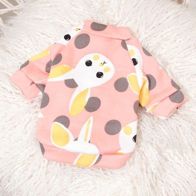 Puppy Pastels Sweater Dog Coat