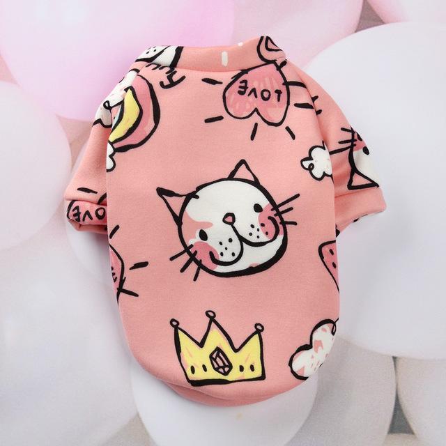 Puppy Pastels Sweater Dog Coat