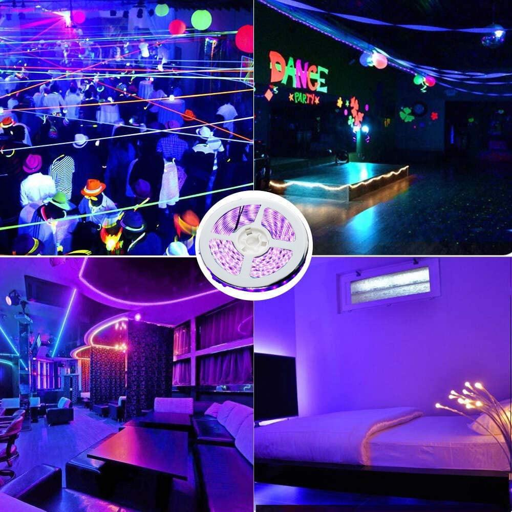 Uv 10M Tape Led Strip Lighting Indoor Backlight Lights