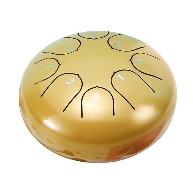 1 Sets of Hod Health & Home 1 Sets Of 6 Inch Mini 8 Tone Steel Tongue Drum Percussion Musical Instrument