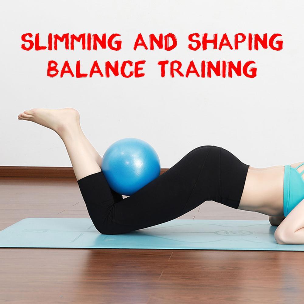 5Pc Yoga Pilates Set Fitness Workout Gym Ball Block Strap Resistance Band