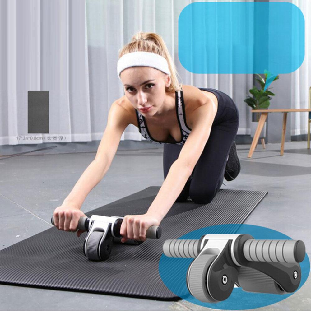 Fitness Abdominal Wheel Roller Exercise Device Muscle Trainer Gym Equipment
