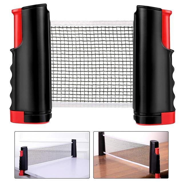 Ping Pong Set With Paddles Balls Table Tennis Net