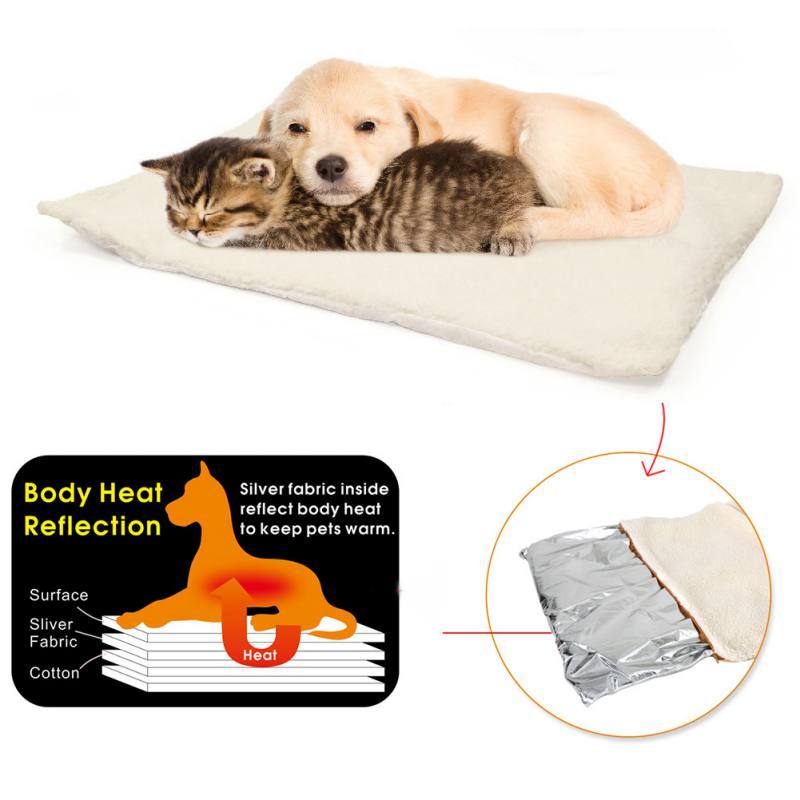 Self Heating Pet Pad For Dogs Cats