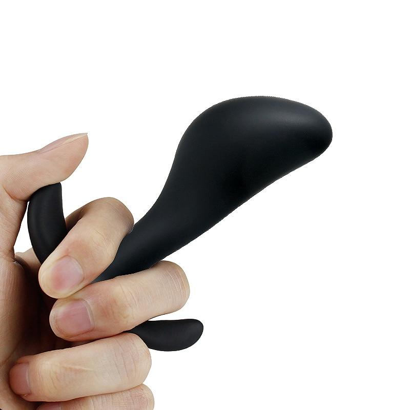 3Pcs / Set Black Silicone Butt Plug Anal Vagina Prostate Massager Sex Toys