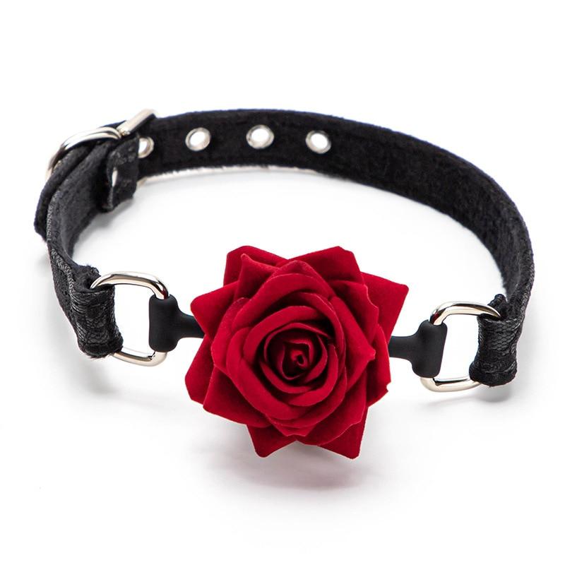 Rose Mouth Gag Bdsm Bondage Restraints Couples Sex Toy