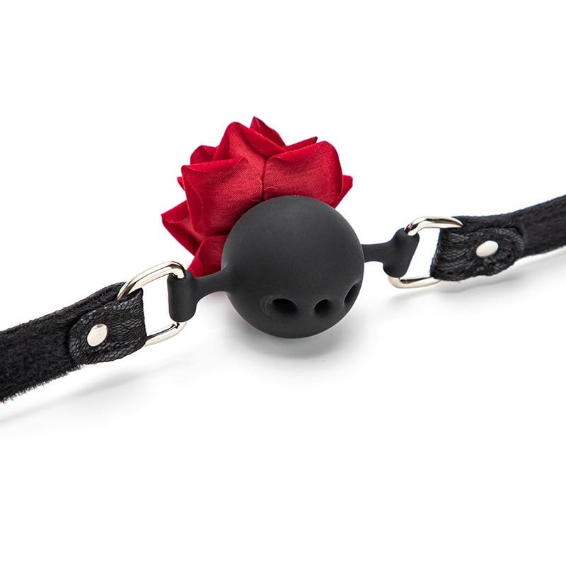 Rose Mouth Gag Bdsm Bondage Restraints Couples Sex Toy