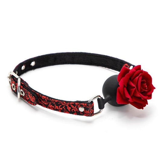 Rose Mouth Gag Bdsm Bondage Restraints Couples Sex Toy