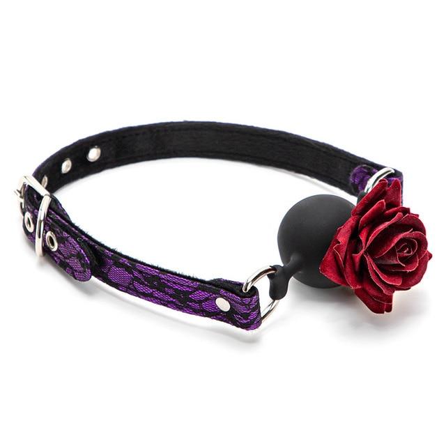 Rose Mouth Gag Bdsm Bondage Restraints Couples Sex Toy