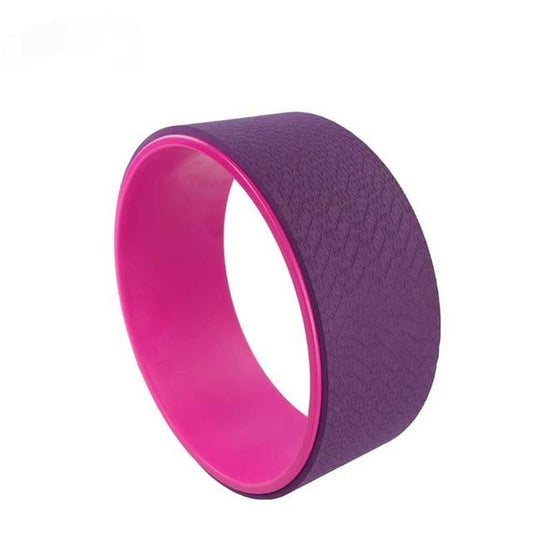 1 Sets of Hod Health & Home 1 Sets Of Yoga Wheel Pilates Circle Tpe Fitness Roller Back Stretching Tool
