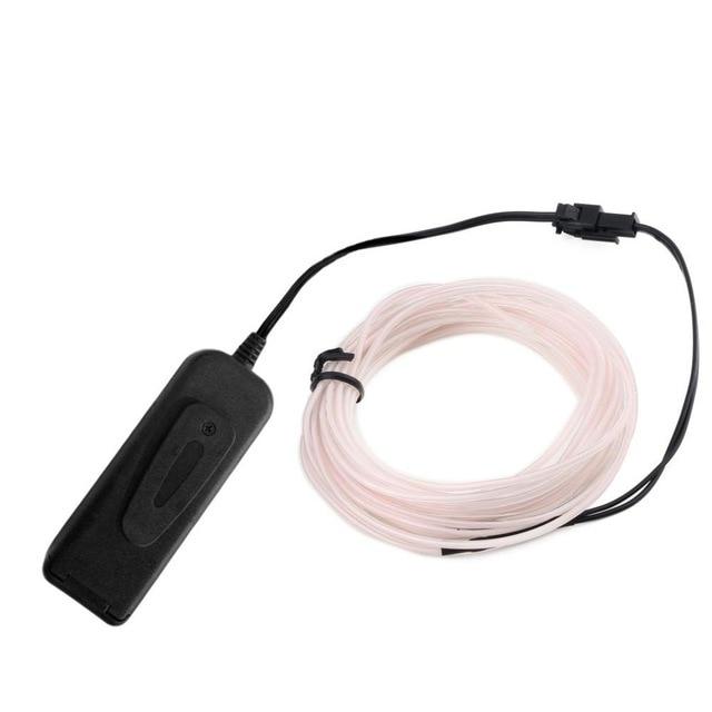 El Wire Glowing Neon Diy Decorations Dance Party Costumes 1M / 3M 5M