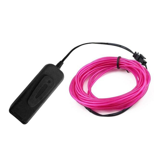El Wire Glowing Neon Diy Decorations Dance Party Costumes 1M / 3M 5M