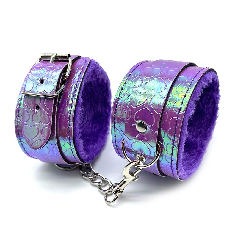7 / 10Pcs Sparkly Pink Or Purple Bdsm Beginner Starter Kit Ddlg Fetish