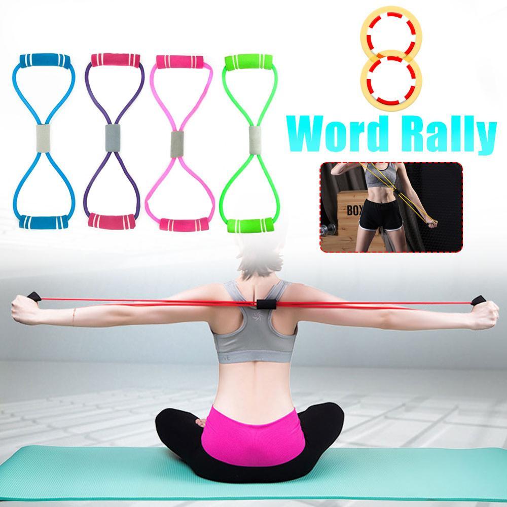 Resistance Band Back Stretch Belt Gym Fitness Equipment