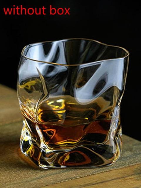 1 Sets of 1 Sets Of Japanese Crumpled Paper Whiskey Glass Barware Father's Day Gift Idea