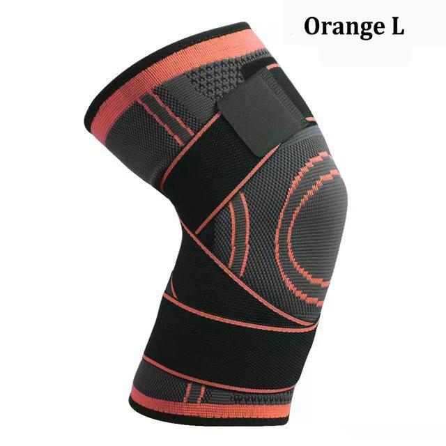 Elastic 3D Pressurised Knee Brace Compression Support Sleeve