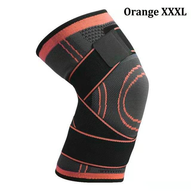 Elastic 3D Pressurised Knee Brace Compression Support Sleeve