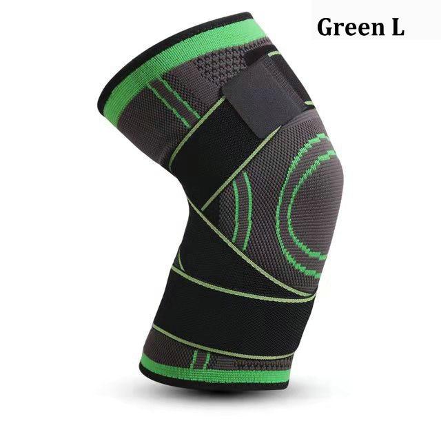 Elastic 3D Pressurised Knee Brace Compression Support Sleeve