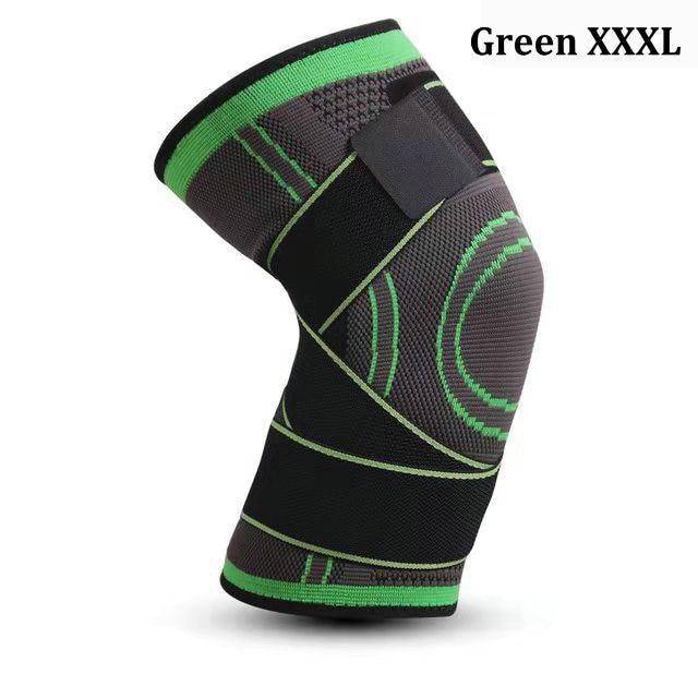 Elastic 3D Pressurised Knee Brace Compression Support Sleeve