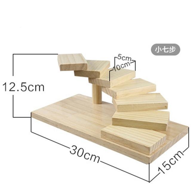 Wooden Step Up Sushi Plate Snack Platter