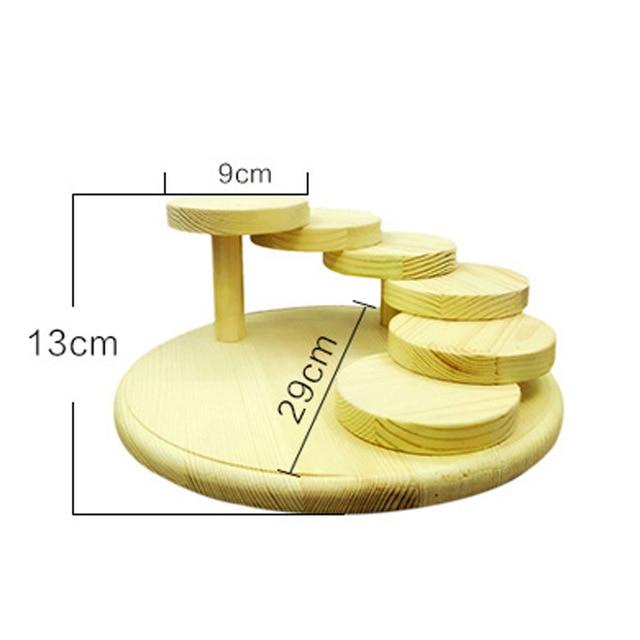 Wooden Step Up Sushi Plate Snack Platter