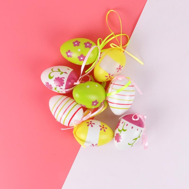 60Cm Easter Decor Led Birch Tree Light Eggs Hanging Ornaments