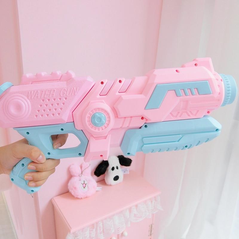 Pink Blue Princess Water Blaster Squirt Toy