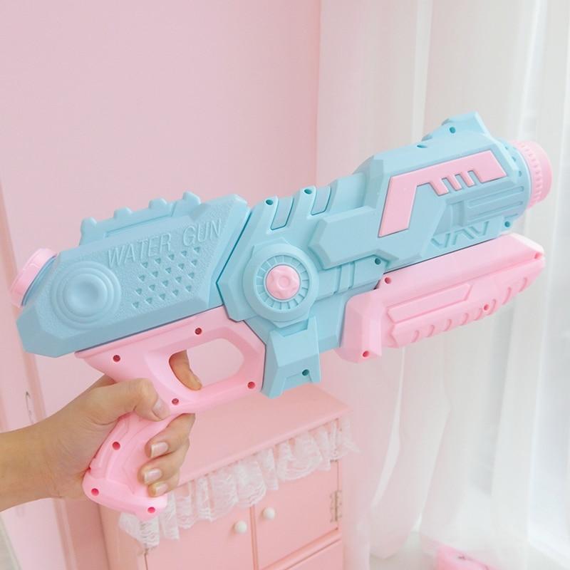 Pink Blue Princess Water Blaster Squirt Toy