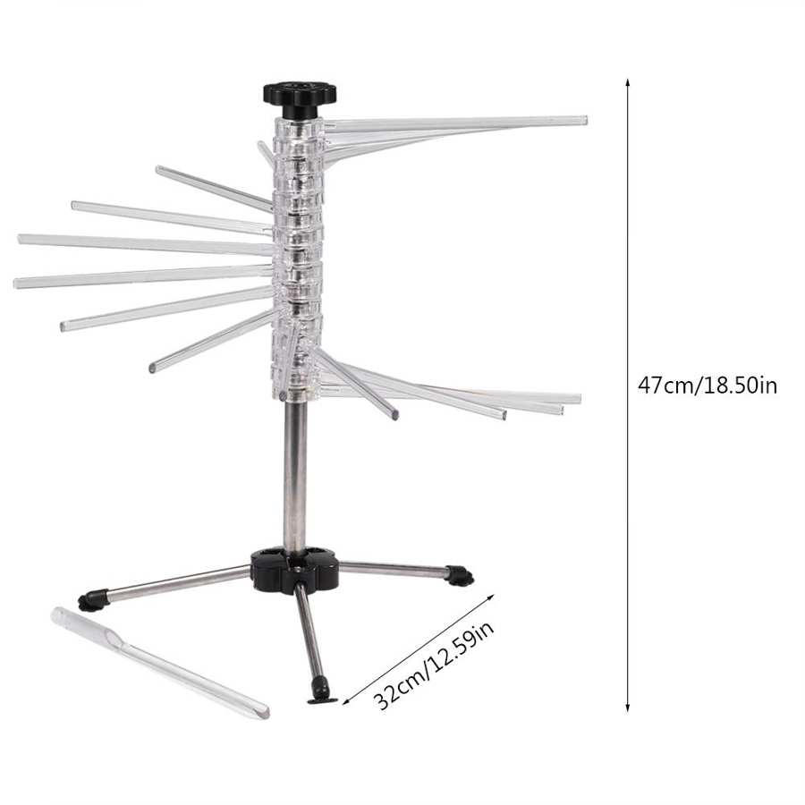 Folding Pasta Drying Rack Spaghetti Noodle Hanging Holder Kitchen Tools