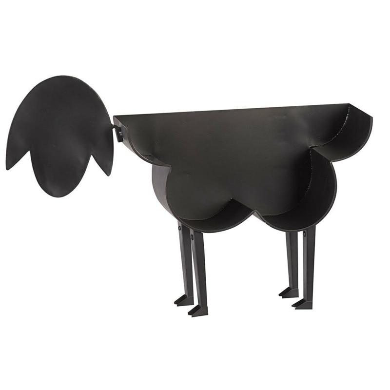 Cute Metal Sheep Free Standing Or Wall Mounted Toilet Roll Holder