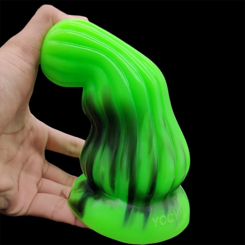 Suction Cup Silicone Dildo Butt Plug Expander Anal Training Toys