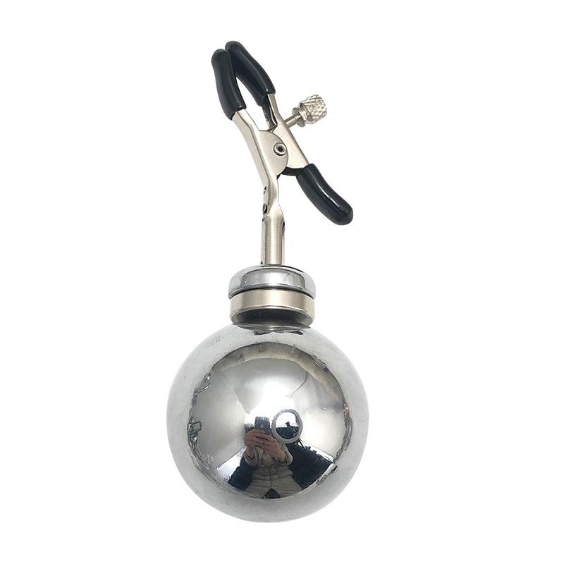 Big Metal Mag - Net Weight Nipple Clamps Bdsm Restraints Torture Play