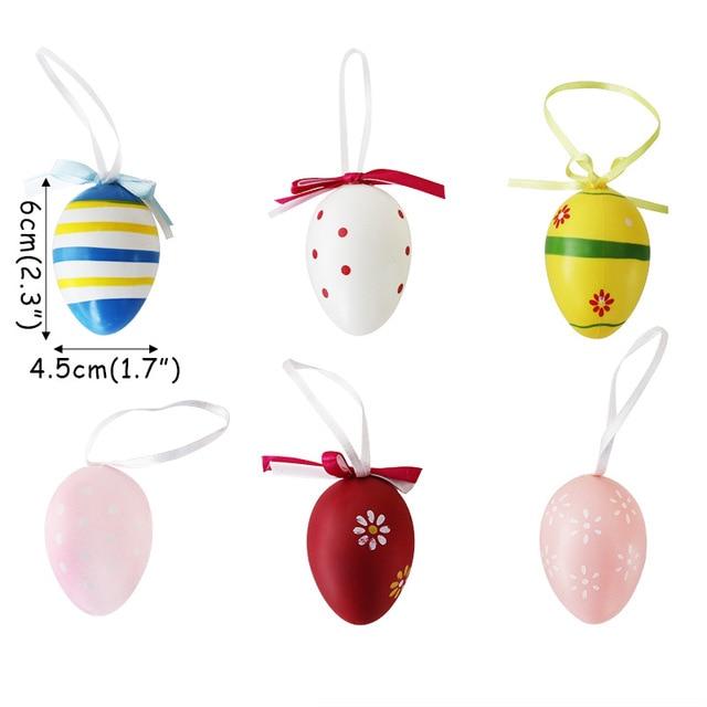 60Cm Easter Decor Led Birch Tree Light Eggs Hanging Ornaments