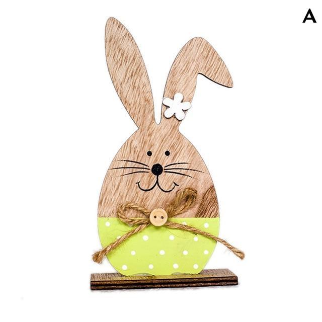 Easter Bunnies Rabbit Decorations Desktop Ornaments