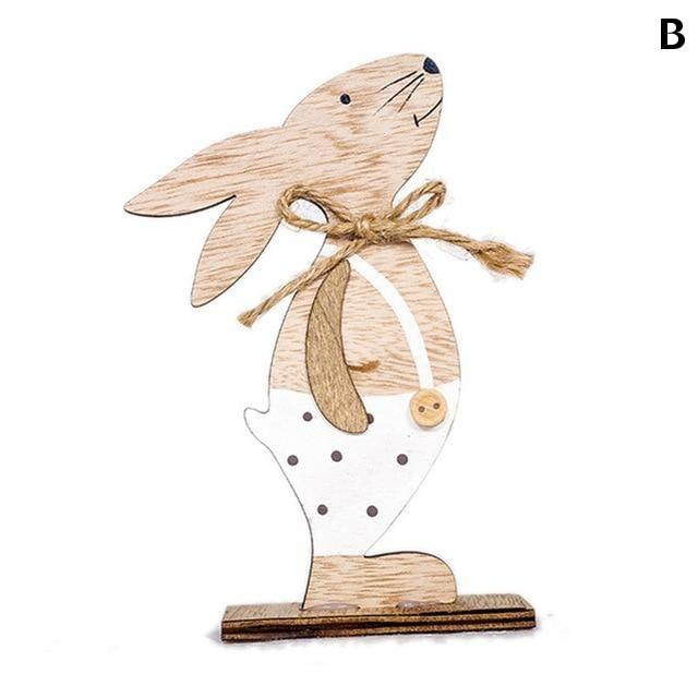 Easter Bunnies Rabbit Decorations Desktop Ornaments