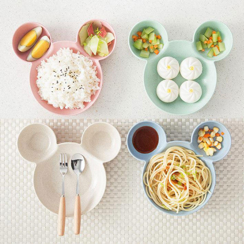 Novelty Mouse Dinner Plates Children Tableware