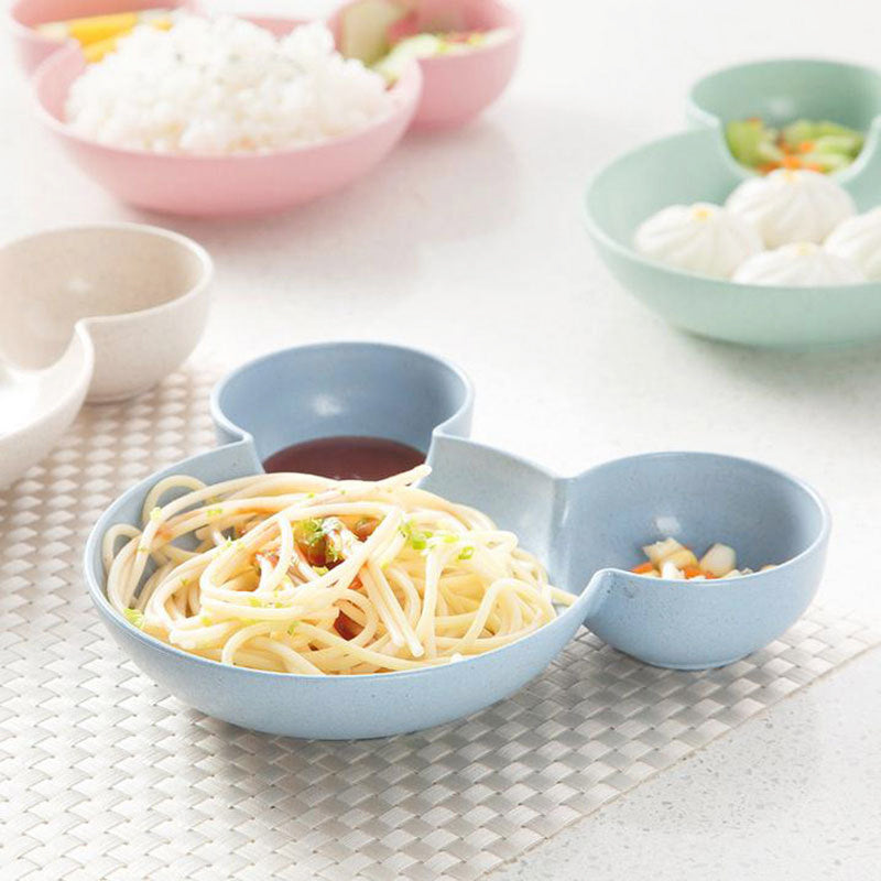 Novelty Mouse Dinner Plates Children Tableware